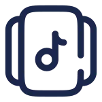 Music Note Slider SVG Icon